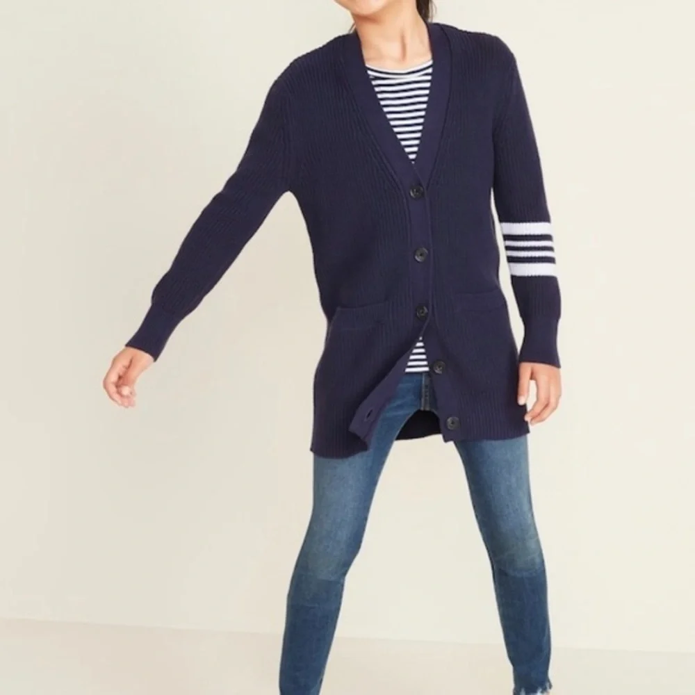 Old Navy NWT wine knit long cardigan S(6/7)